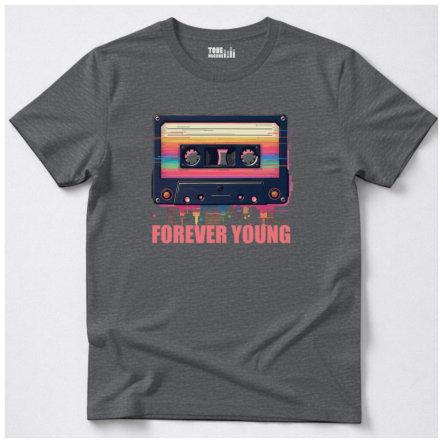 Forever Young Cassette Retro T-Shirt