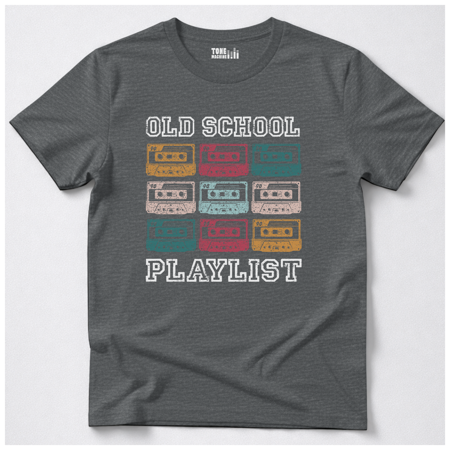 Old School Playlist Cassette Retro T-Shirt