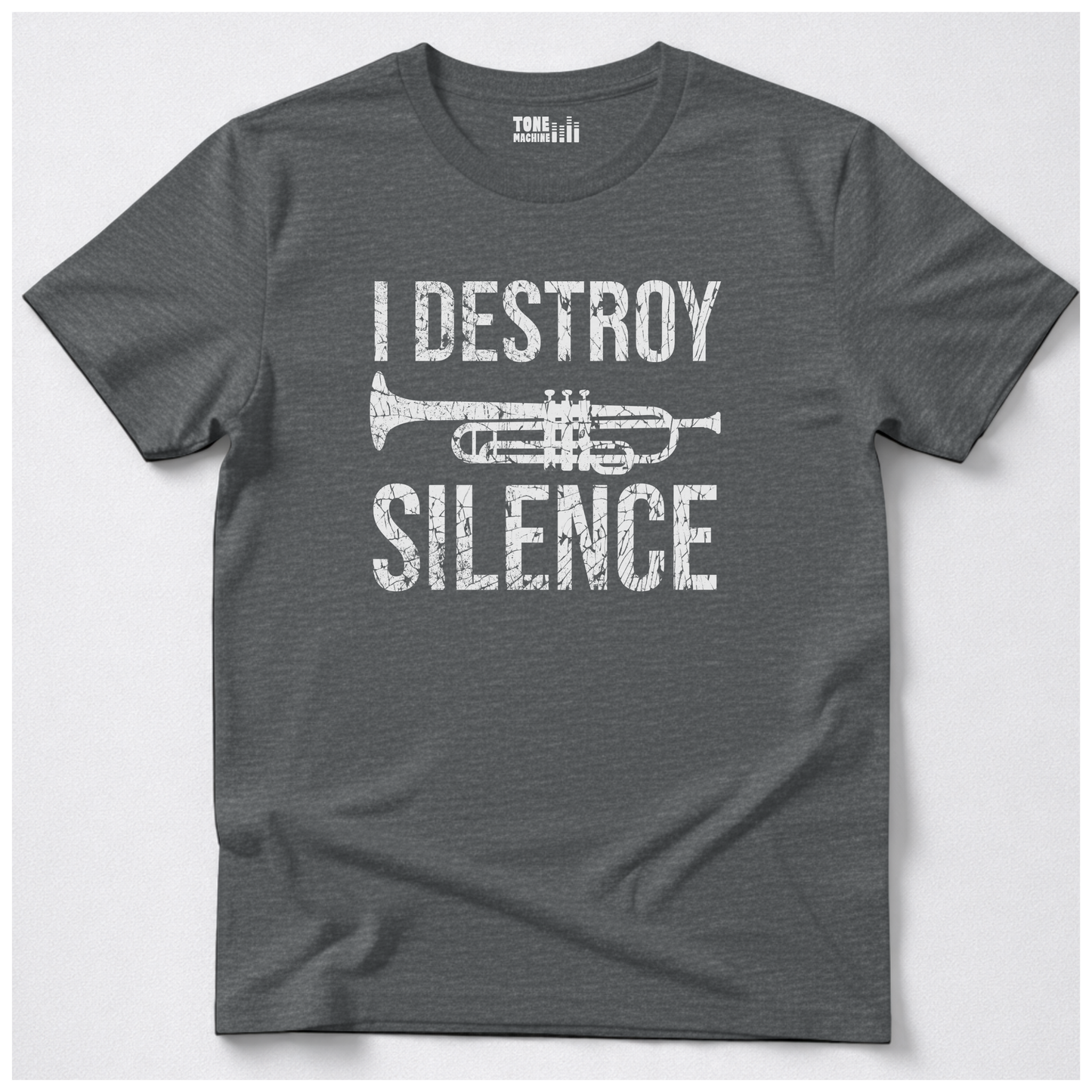I Destroy Silence Trumpet T-Shirt