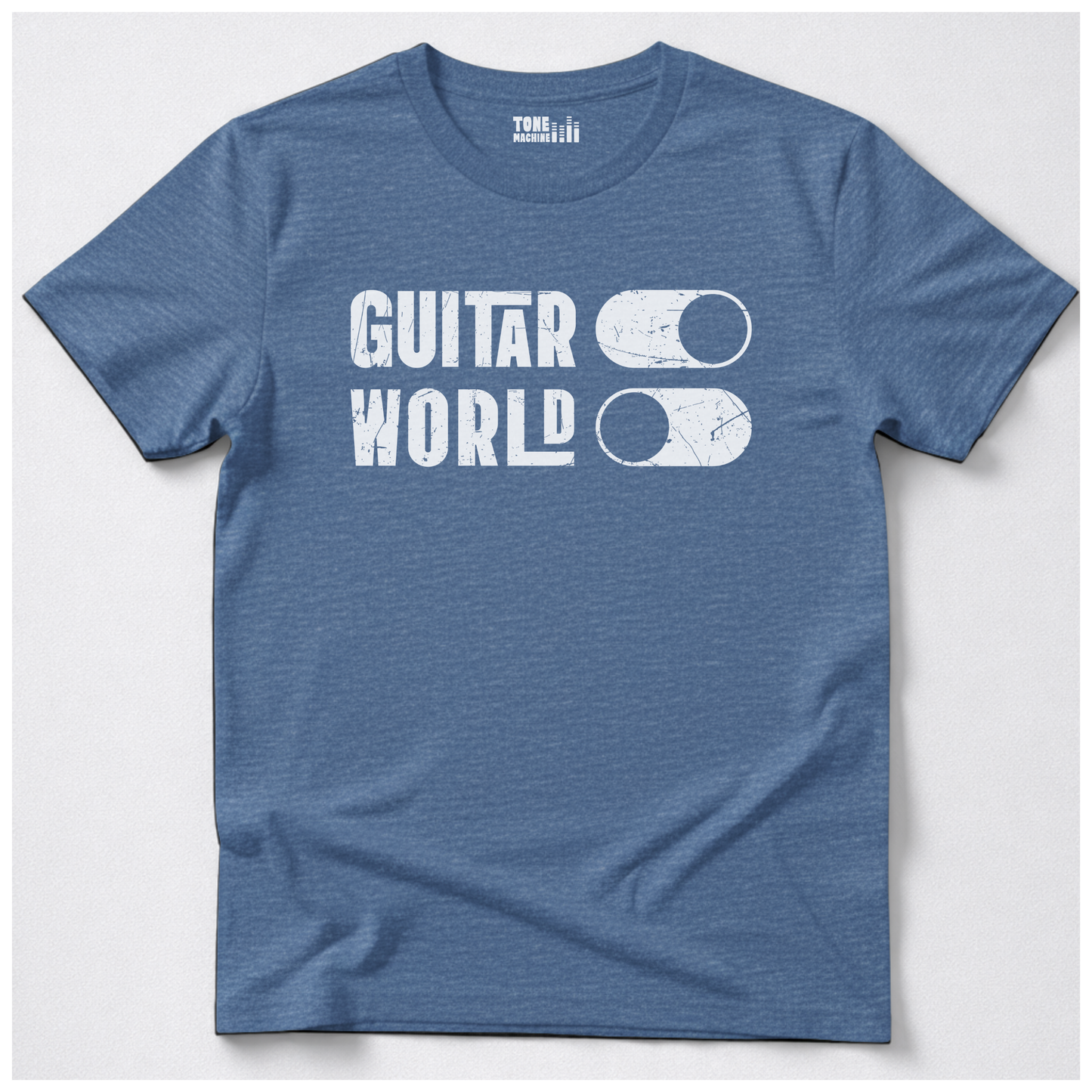 Guitar On World Off T-Shirt