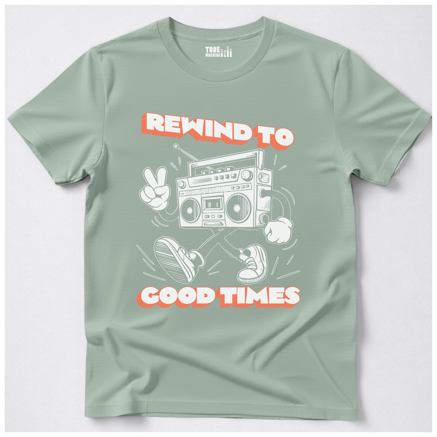 Rewind To Good Times Retro T-Shirt