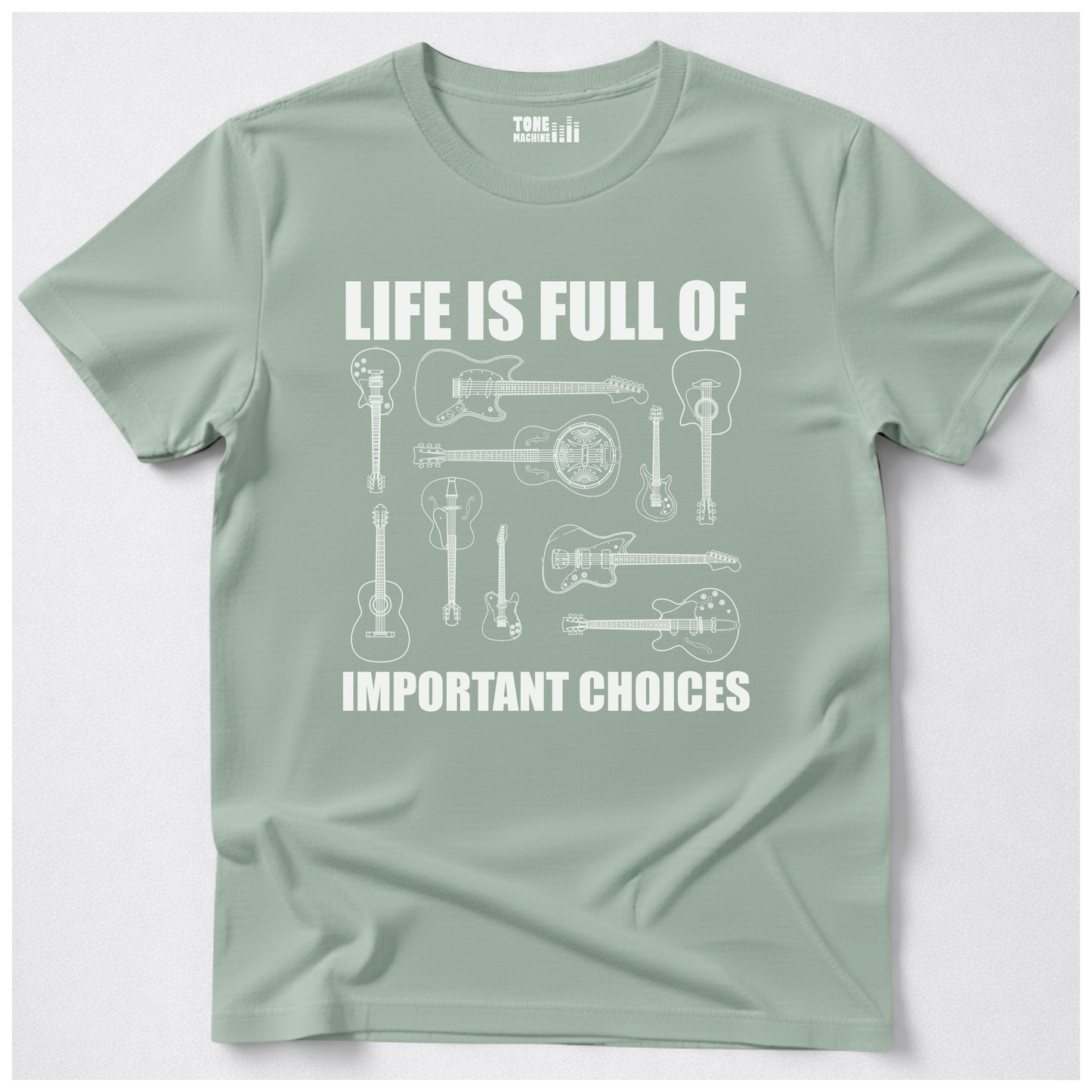 Life Is Full Of Choices Guitar T-Shirt
