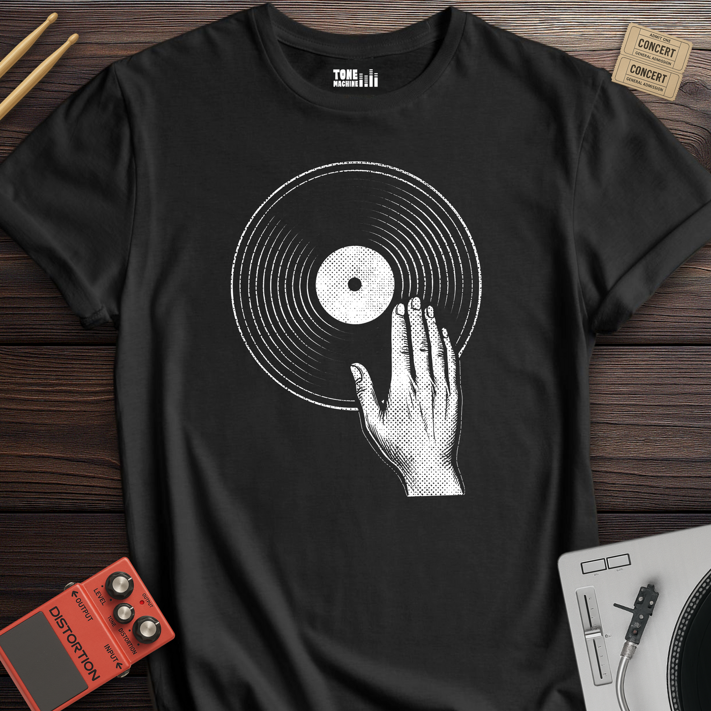 The Vinyl Touch DJ T-Shirt