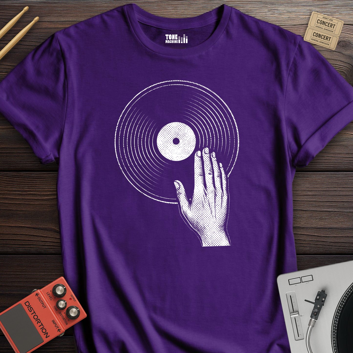 The Vinyl Touch DJ T-Shirt