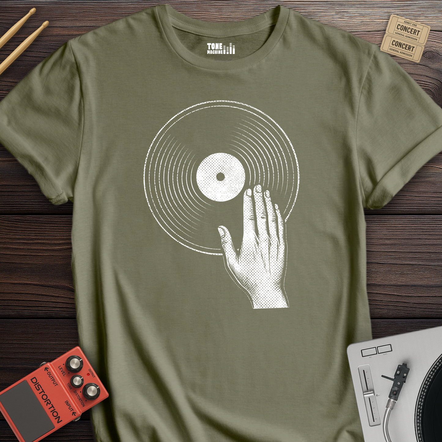 The Vinyl Touch DJ T-Shirt