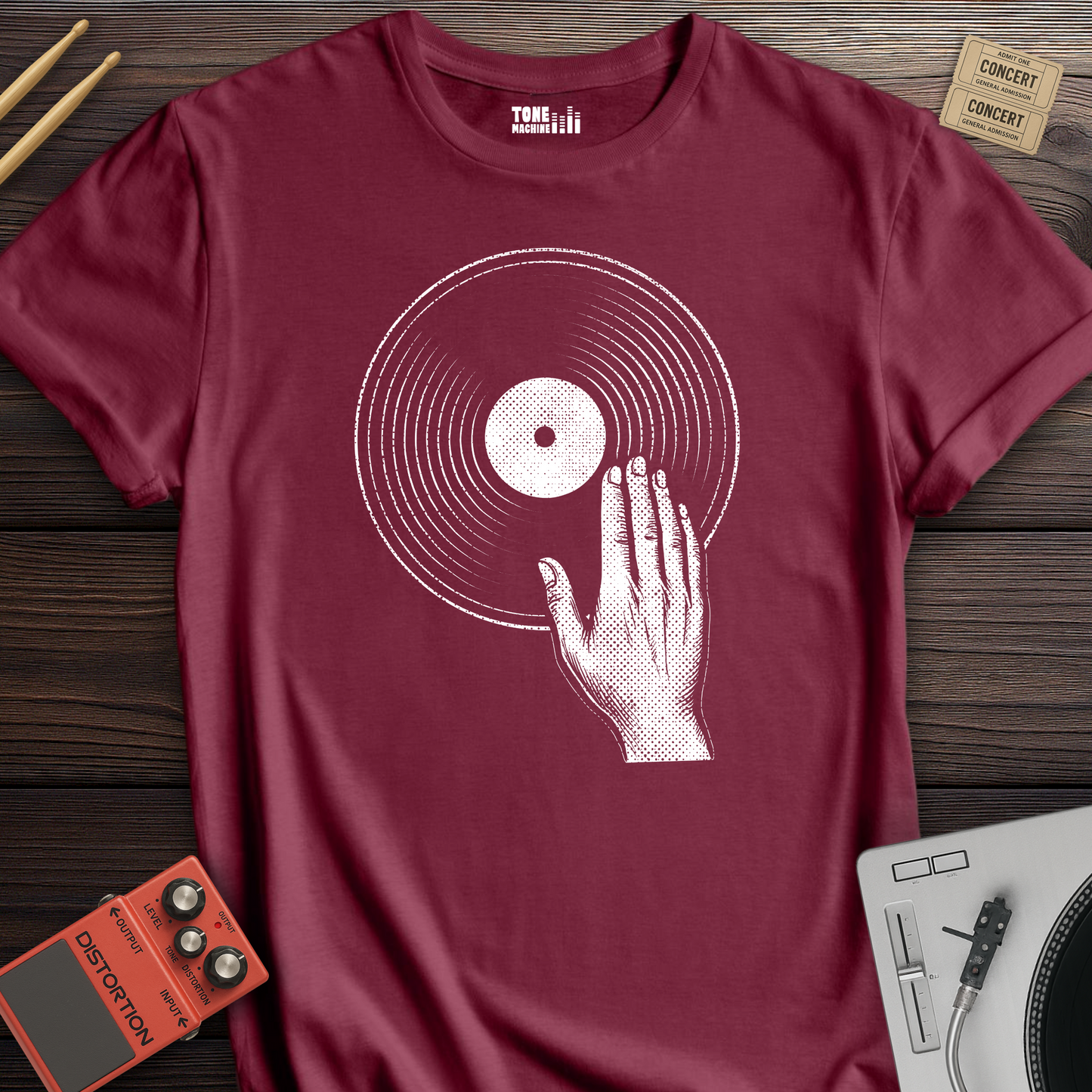 The Vinyl Touch DJ T-Shirt