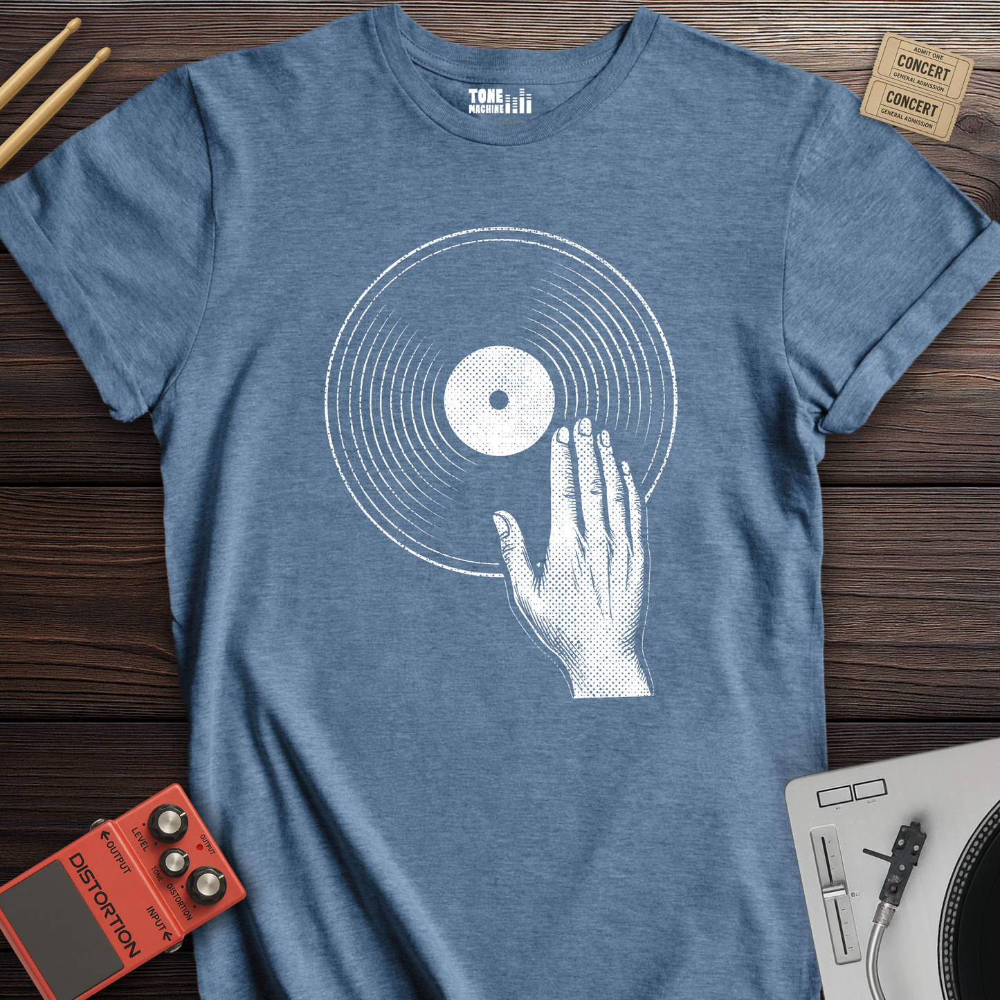 The Vinyl Touch DJ T-Shirt