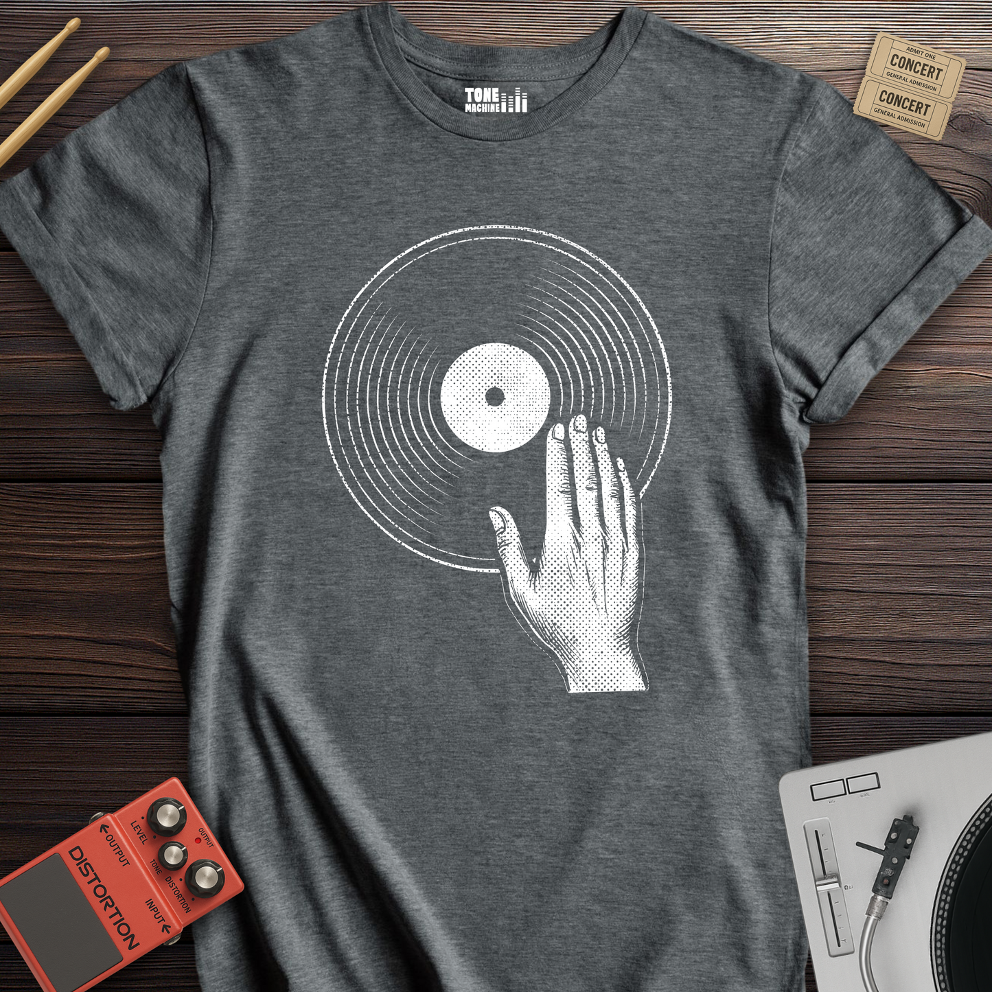 The Vinyl Touch DJ T-Shirt