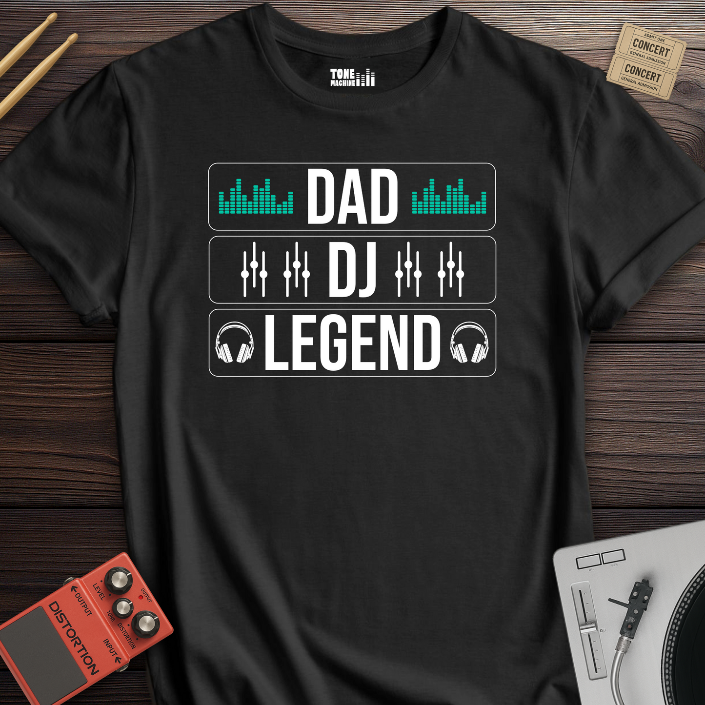 Dad DJ Legend T-Shirt