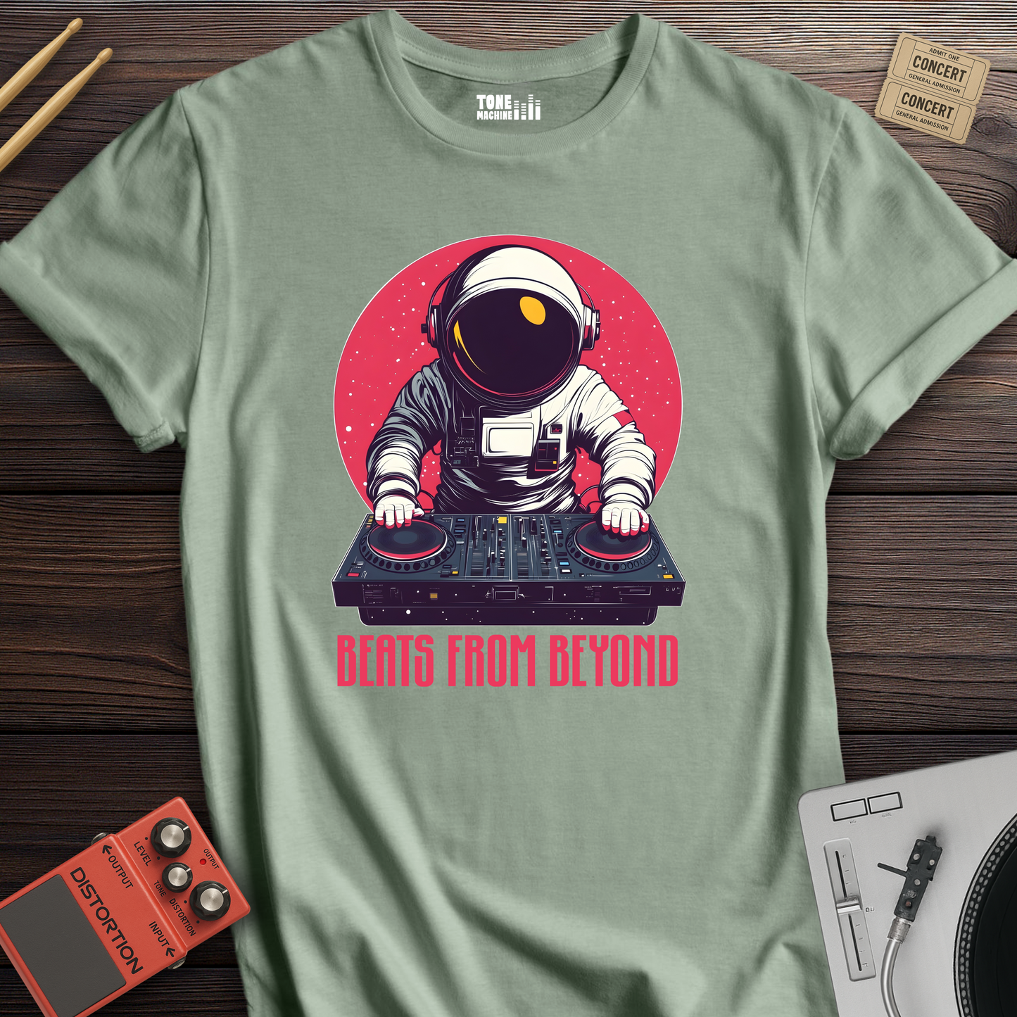 Beats From Beyond DJ T-Shirt