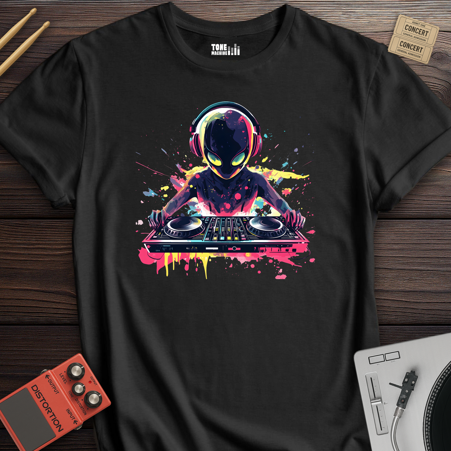 Intergalactic Beats DJ T-Shirt