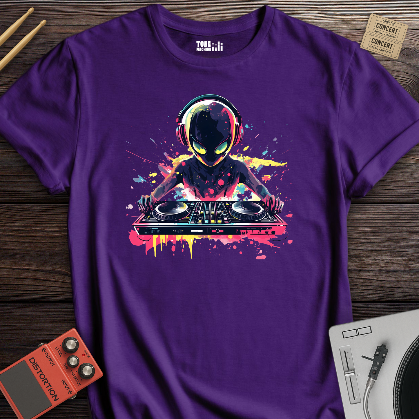 Intergalactic Beats DJ T-Shirt