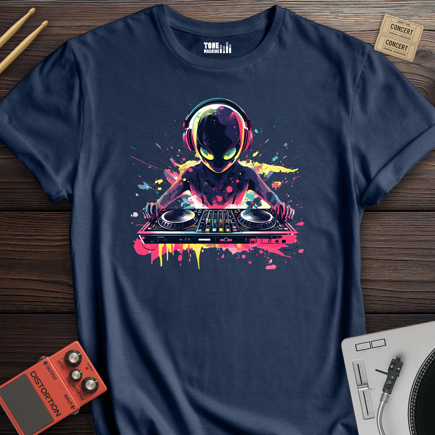 Intergalactic Beats DJ T-Shirt