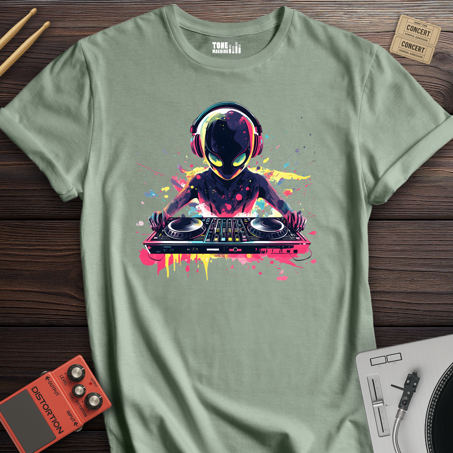 Intergalactic Beats DJ T-Shirt