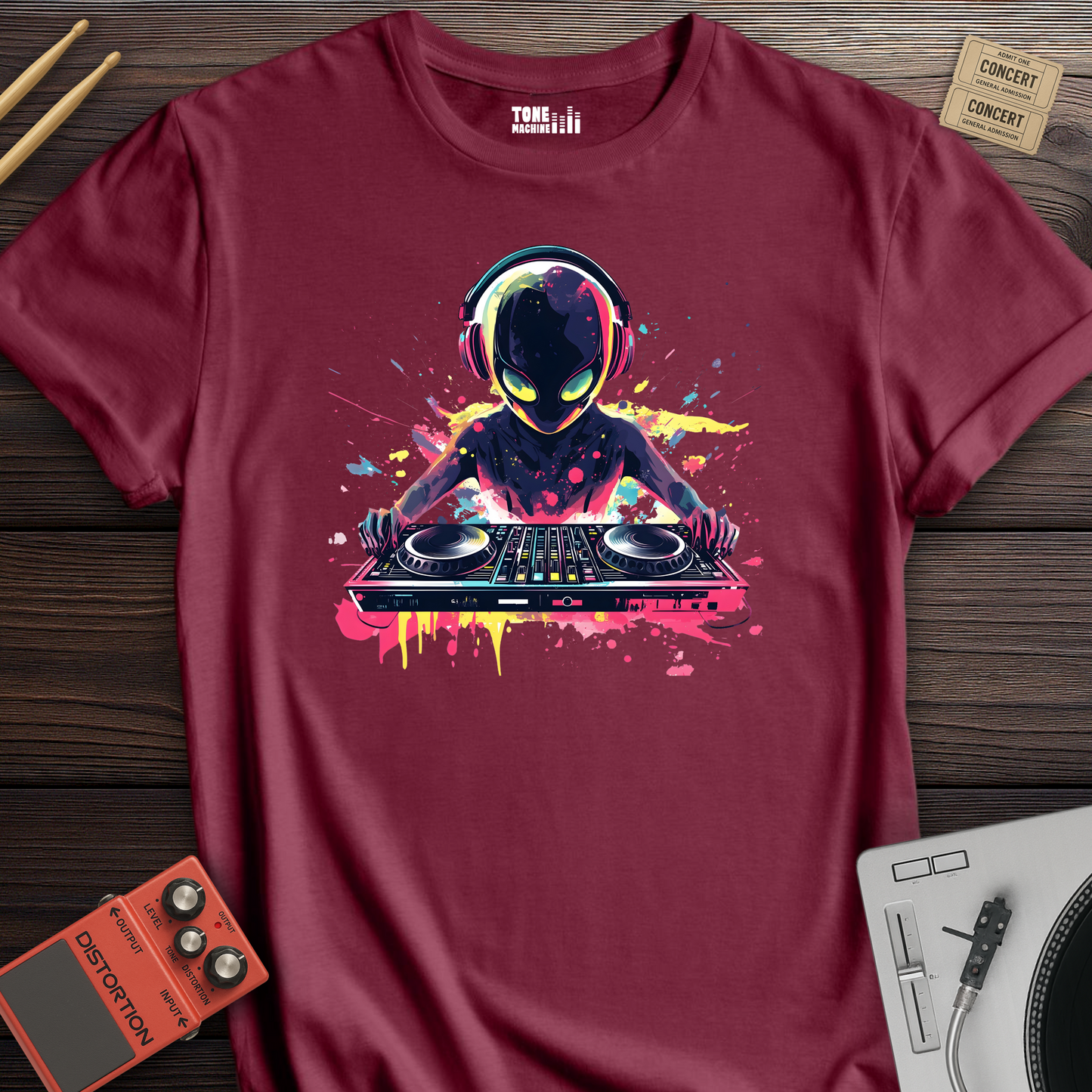 Intergalactic Beats DJ T-Shirt
