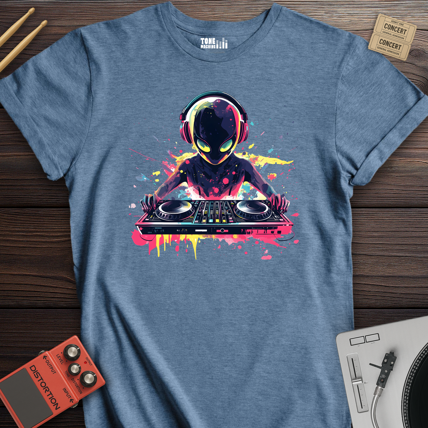 Intergalactic Beats DJ T-Shirt