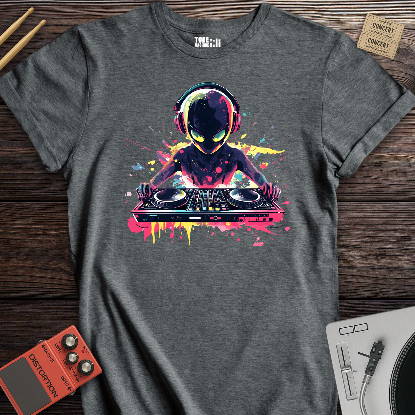 Intergalactic Beats DJ T-Shirt