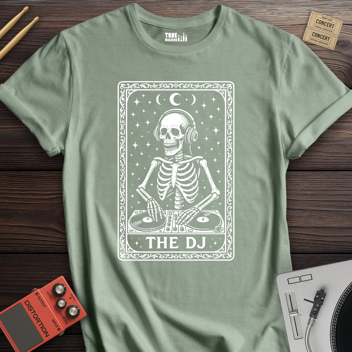 The DJ Tarot Card T-Shirt