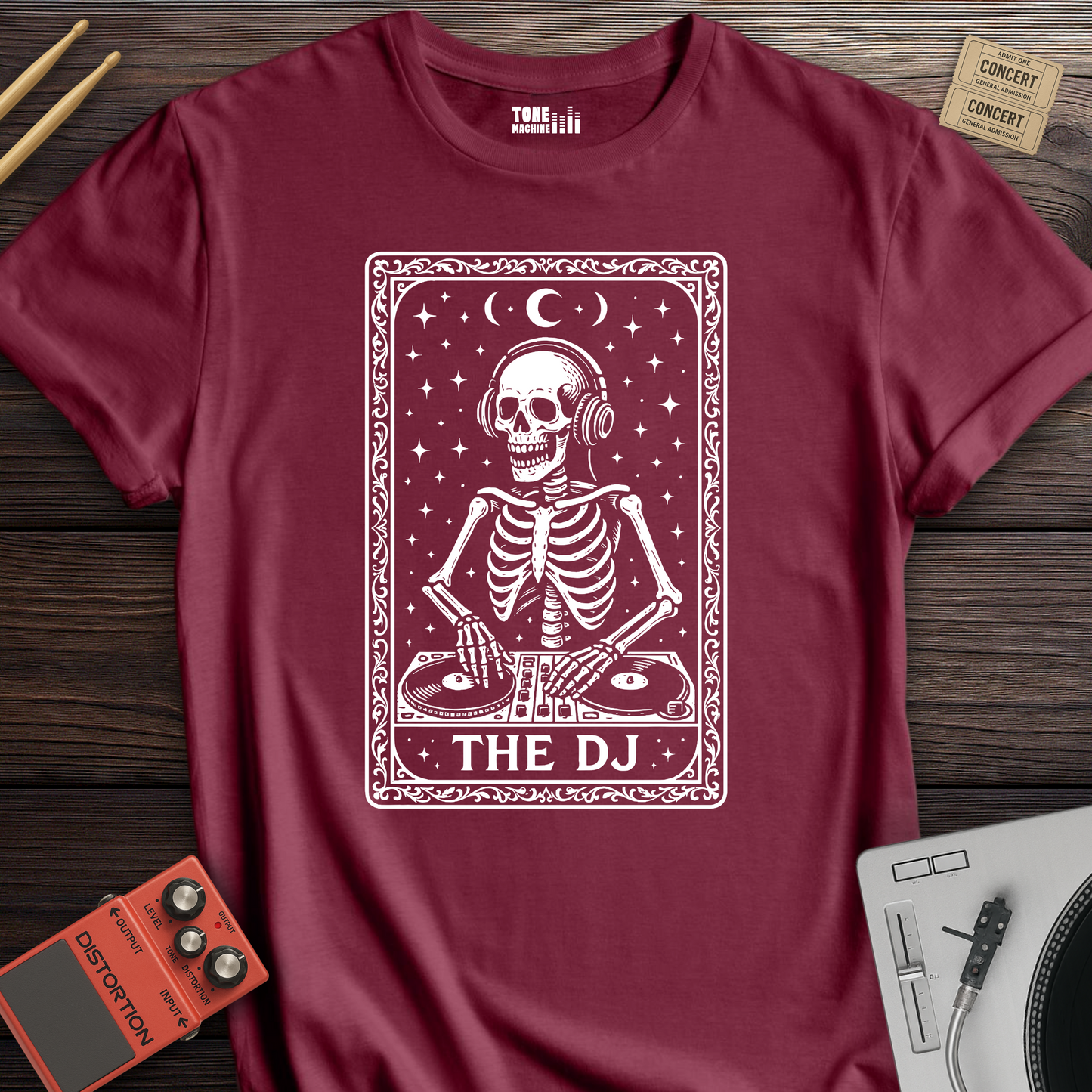 The DJ Tarot Card T-Shirt