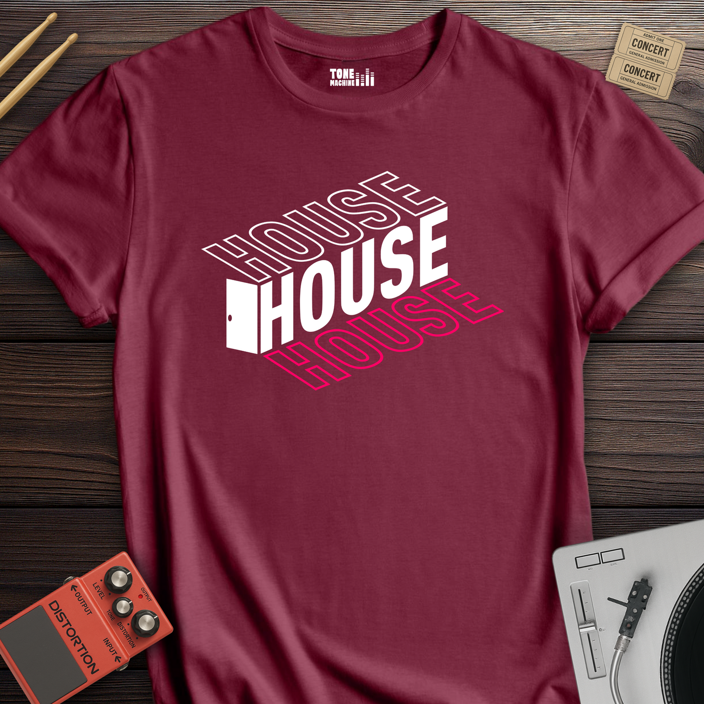House Drop DJ T-Shirt