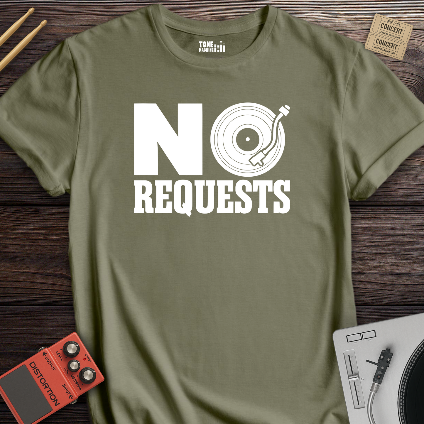 No Requests DJ T-Shirt