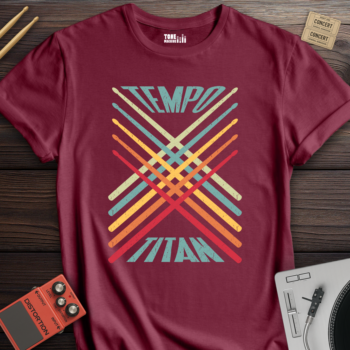 Tempo Titan Drum T-Shirt