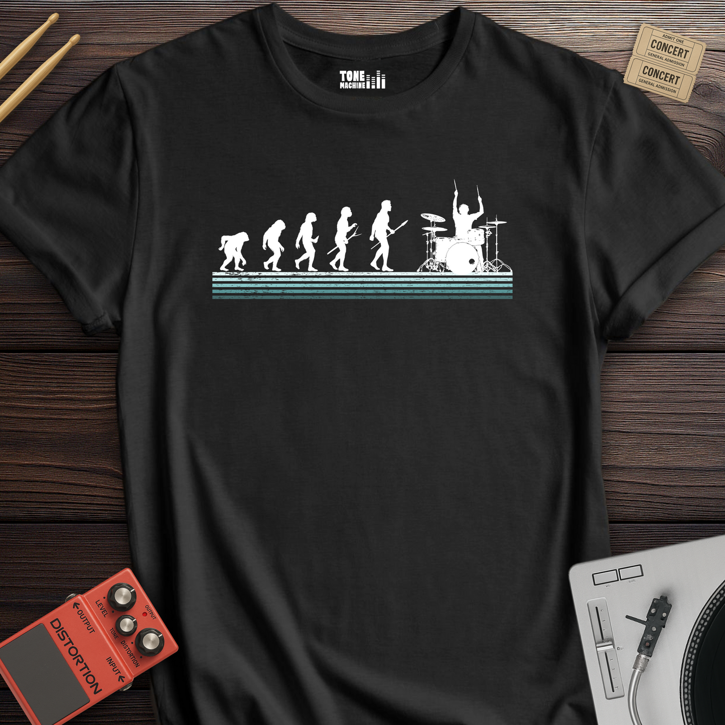Drummer Evolution T-Shirt