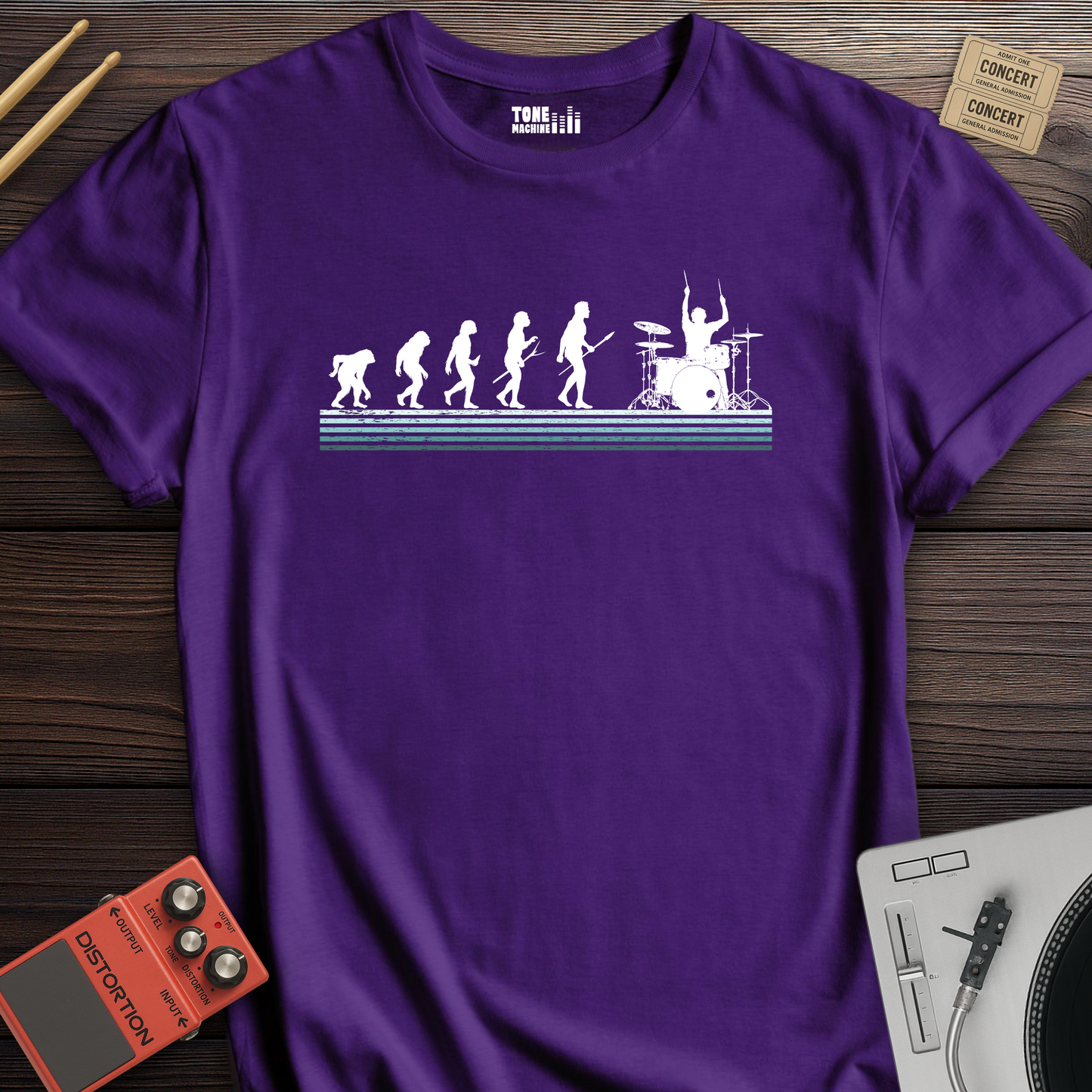 Drummer Evolution T-Shirt