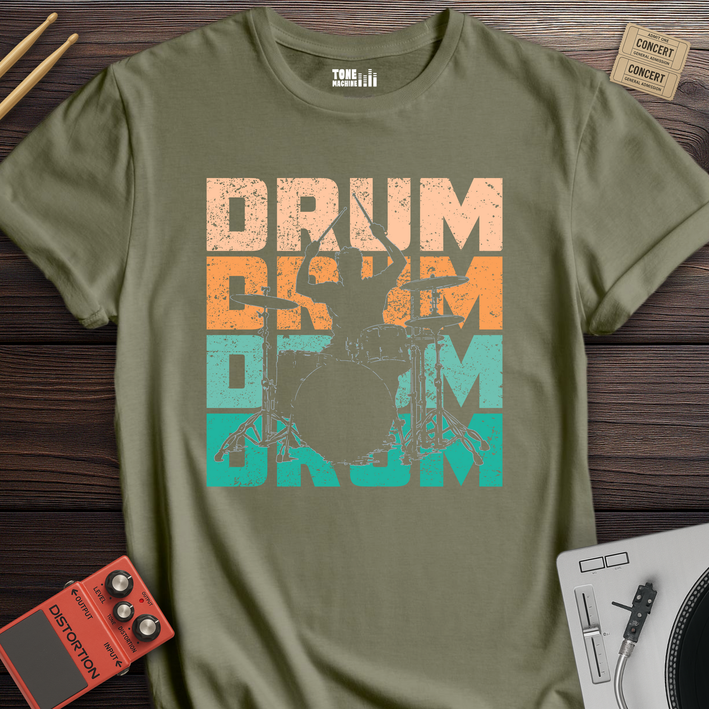 Drum Repeat T-Shirt