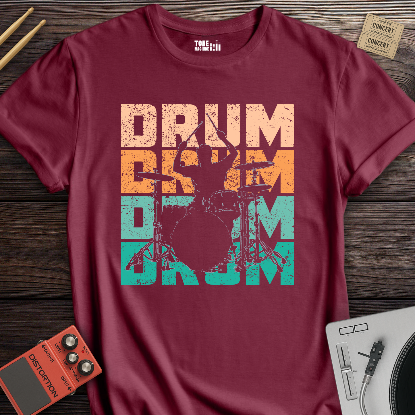 Drum Repeat T-Shirt