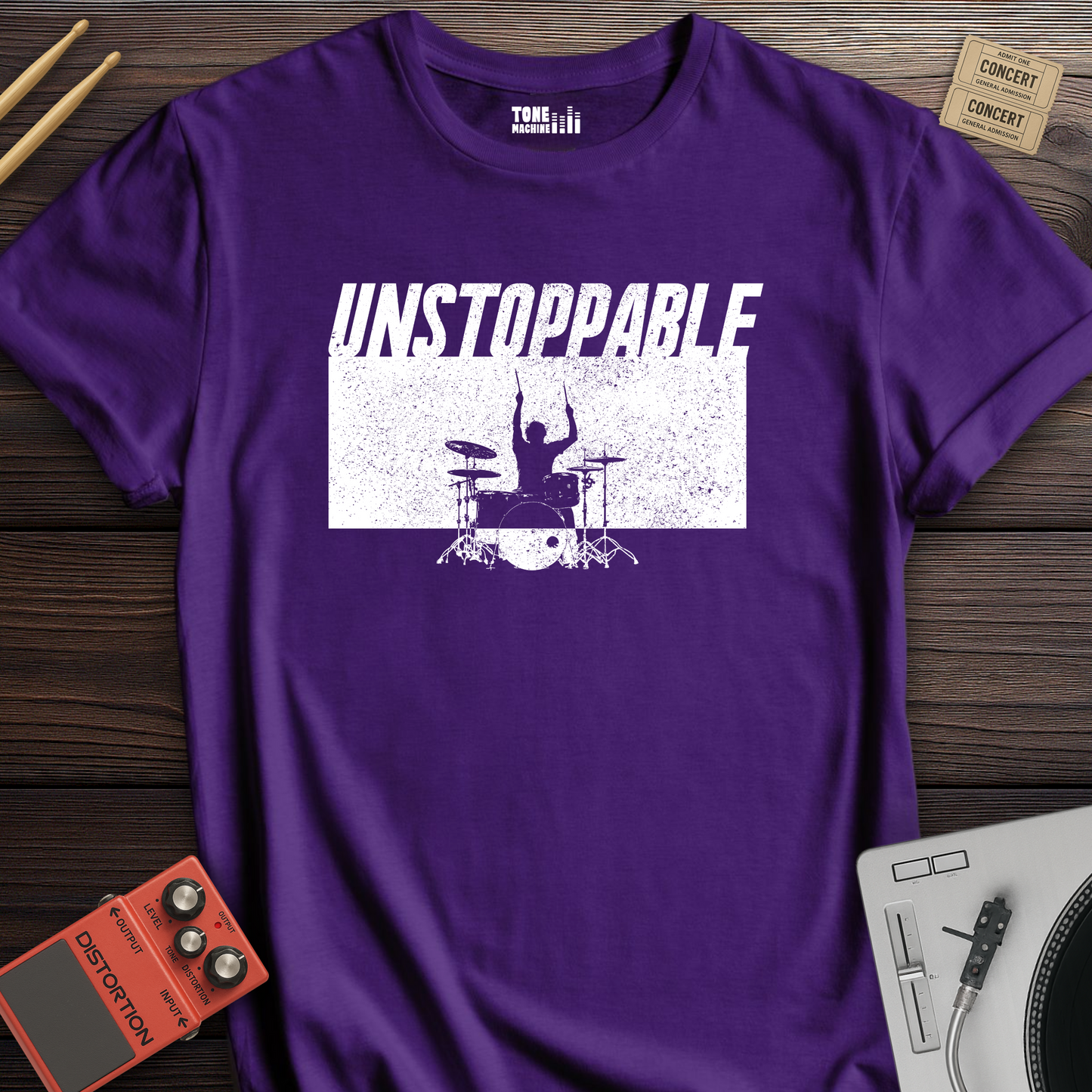 Unstoppable Drum T-Shirt