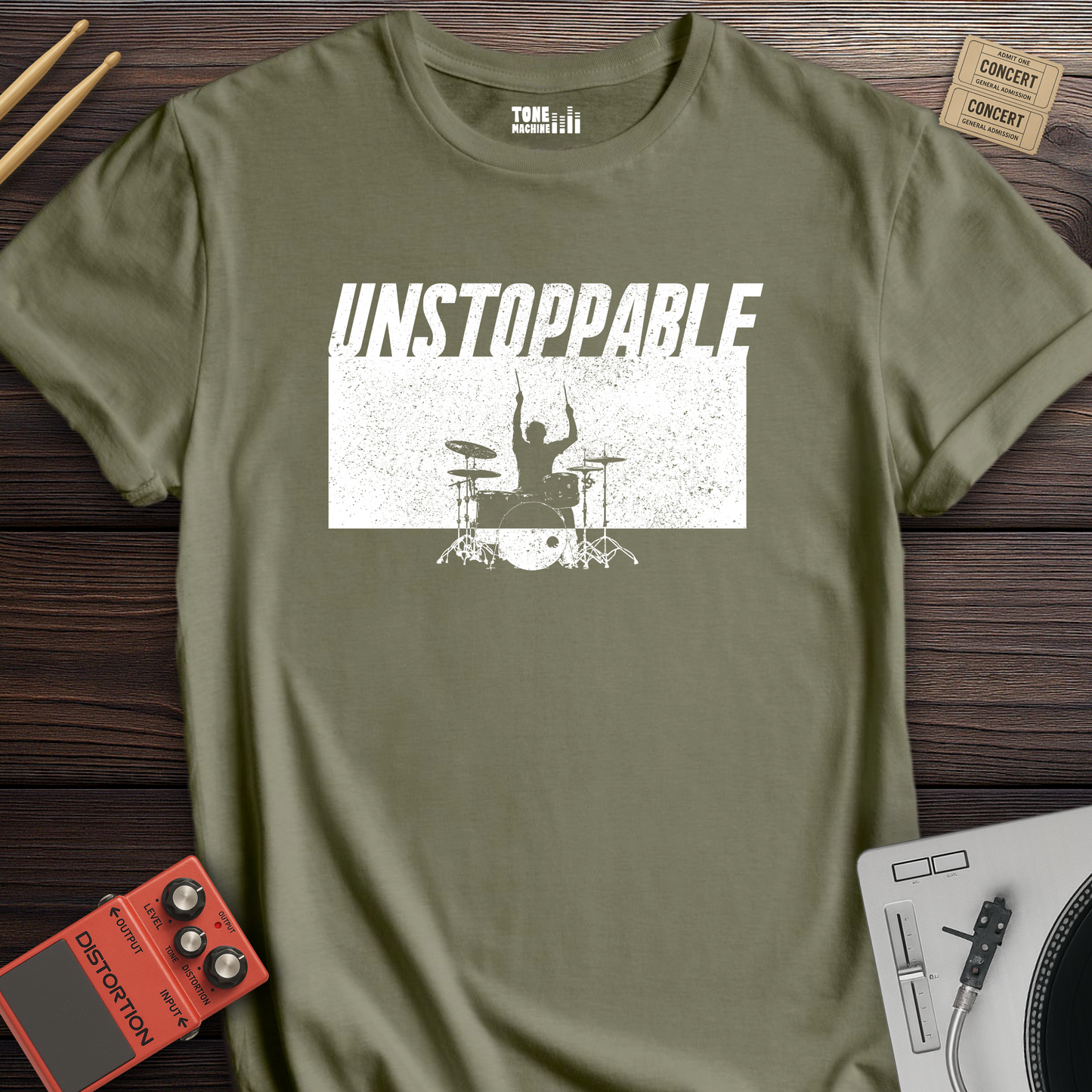 Unstoppable Drum T-Shirt