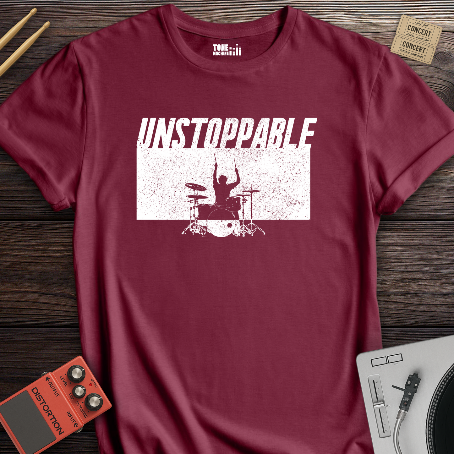 Unstoppable Drum T-Shirt