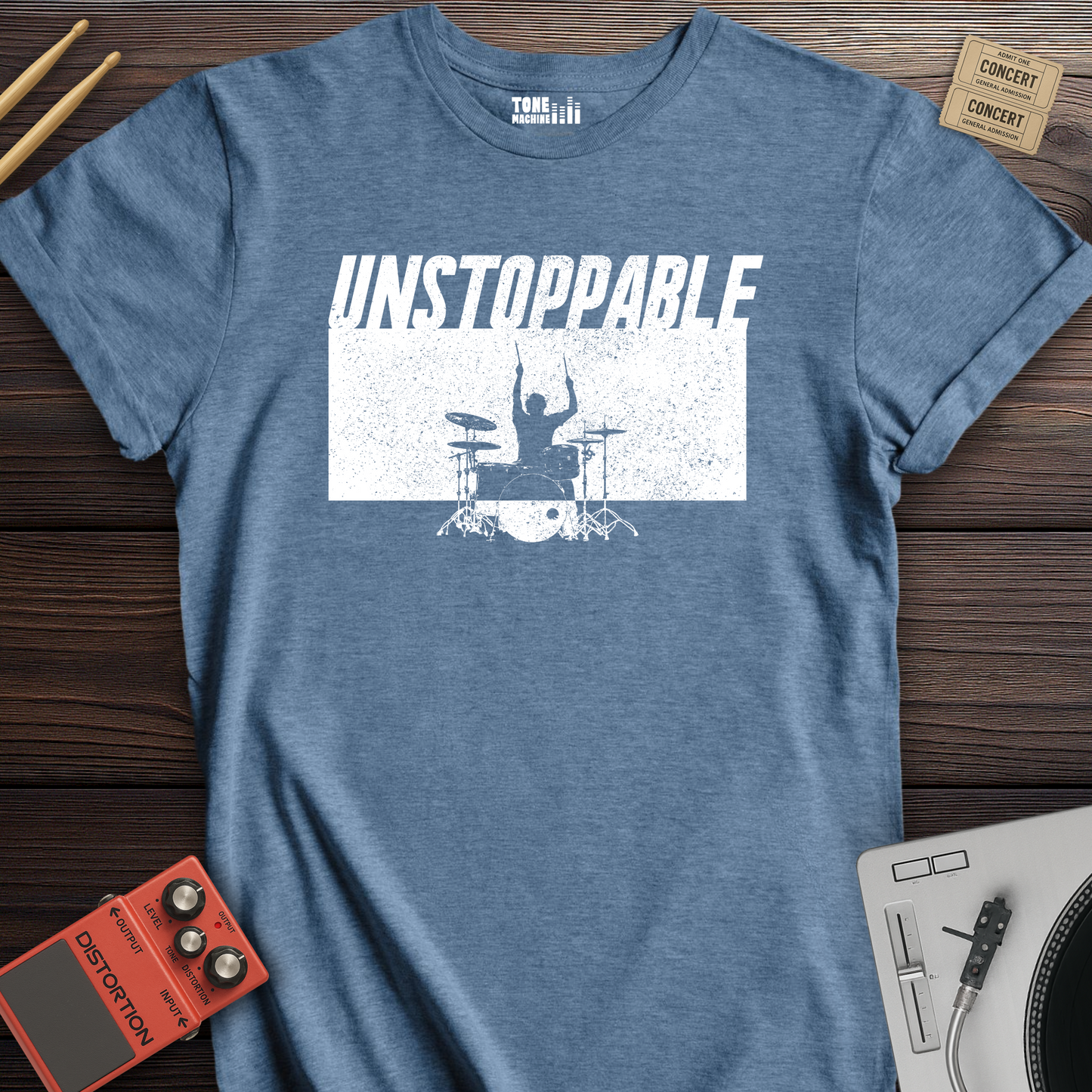 Unstoppable Drum T-Shirt