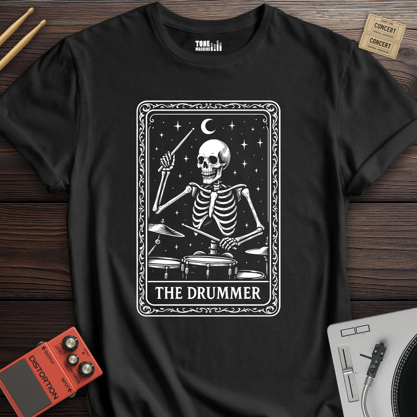 The Drummer Tarot Card T-Shirt