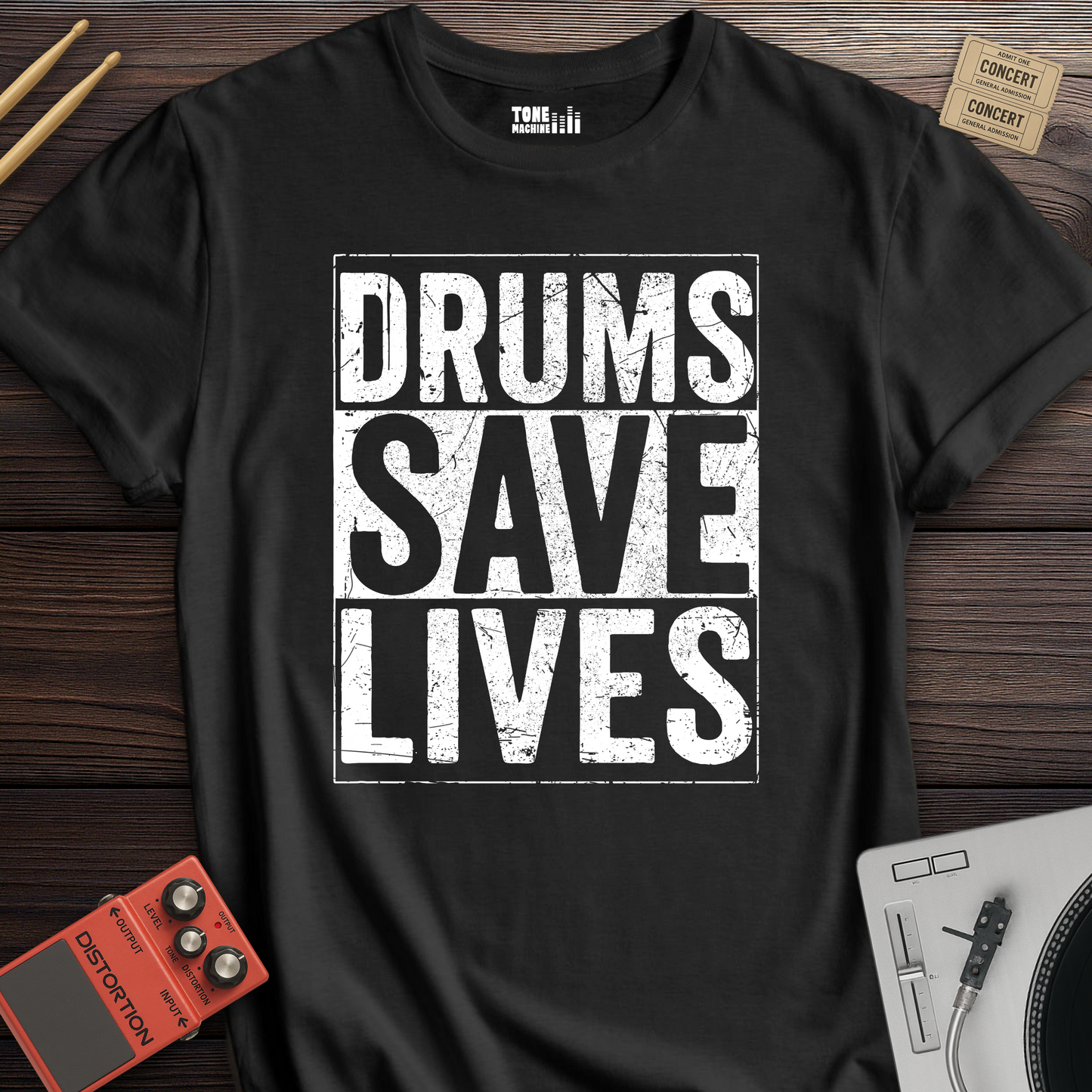 Drums Save Lives T-Shirt
