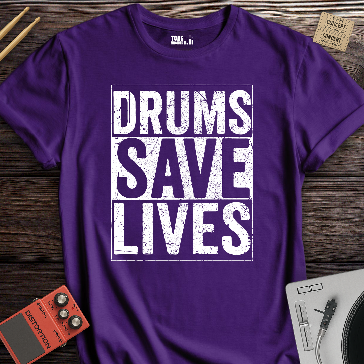 Drums Save Lives T-Shirt
