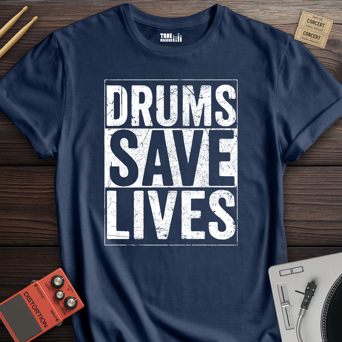 Drums Save Lives T-Shirt