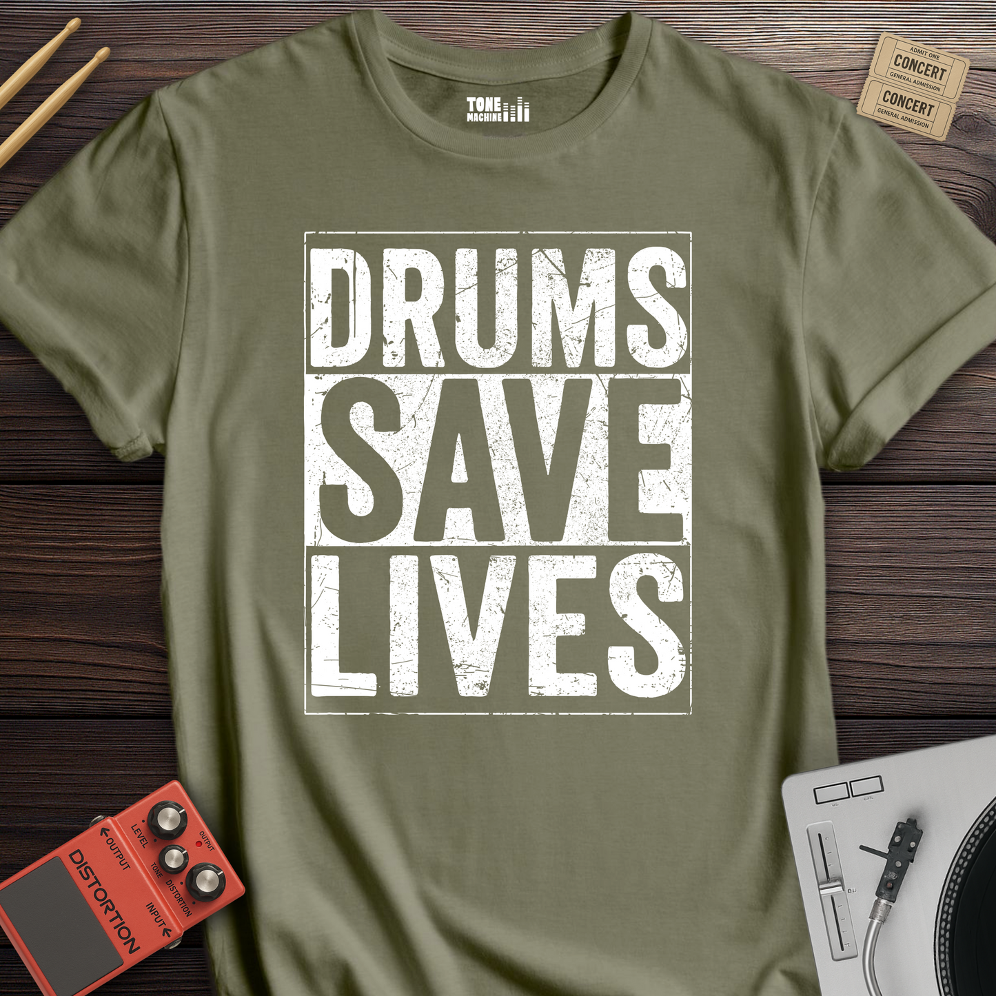 Drums Save Lives T-Shirt