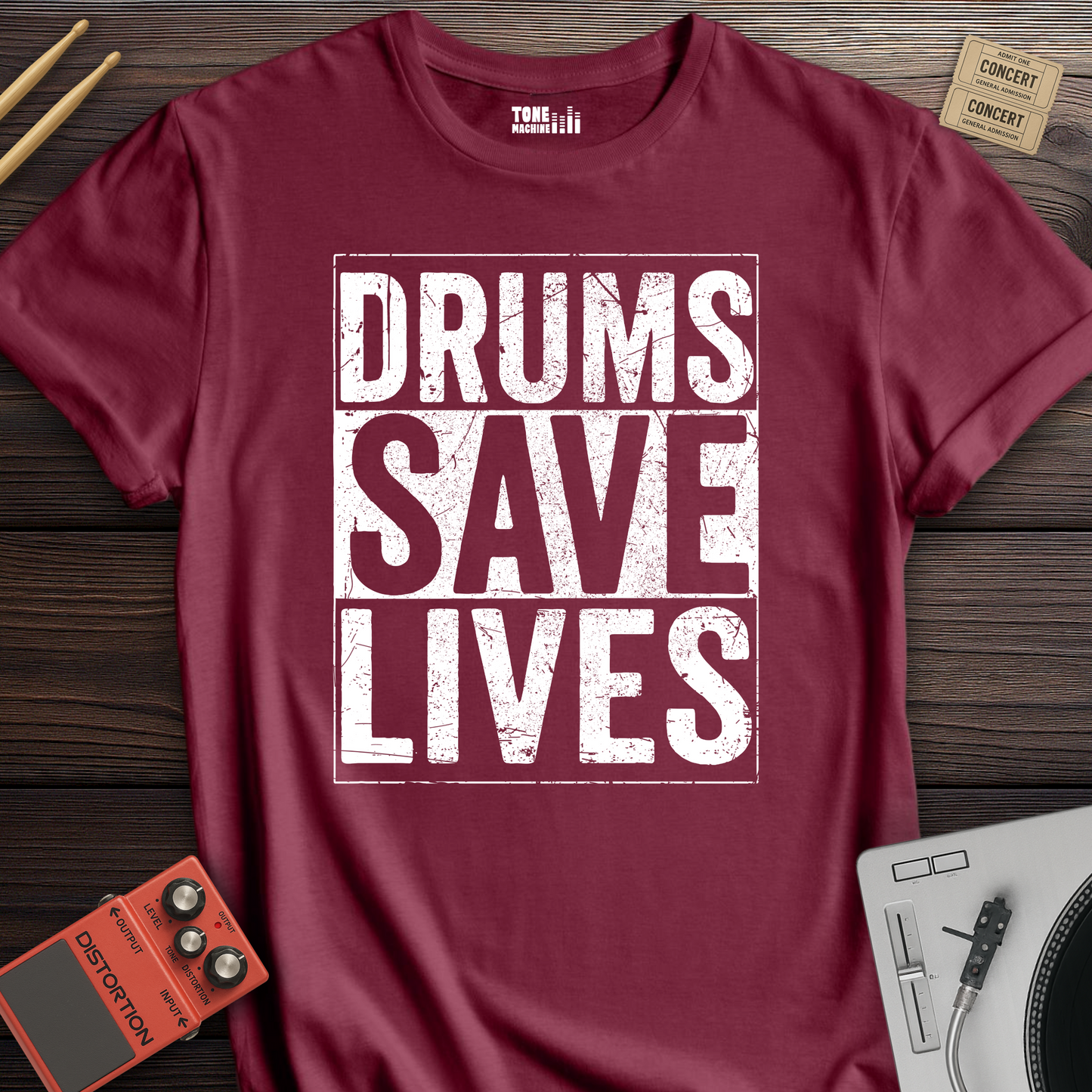 Drums Save Lives T-Shirt
