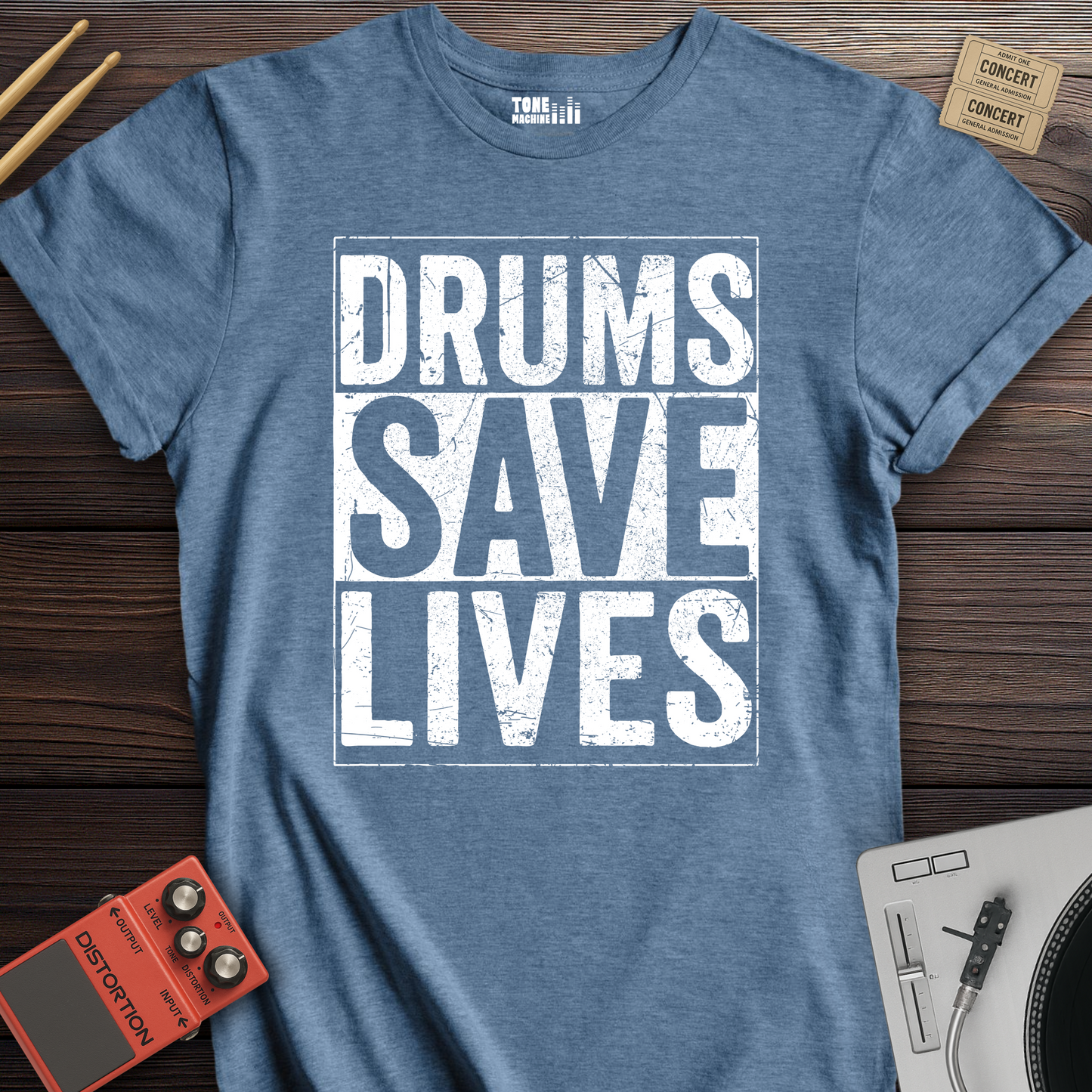 Drums Save Lives T-Shirt