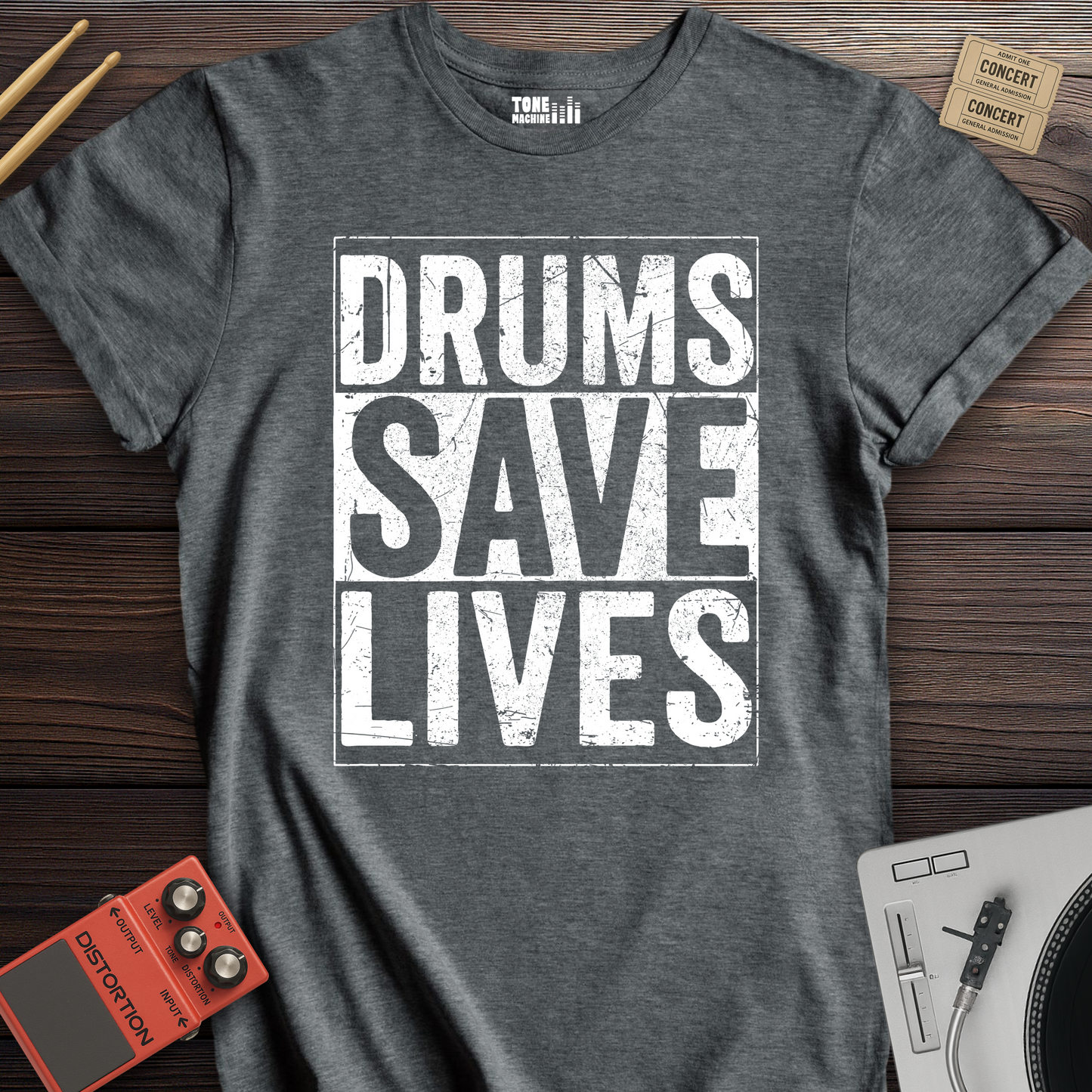 Drums Save Lives T-Shirt