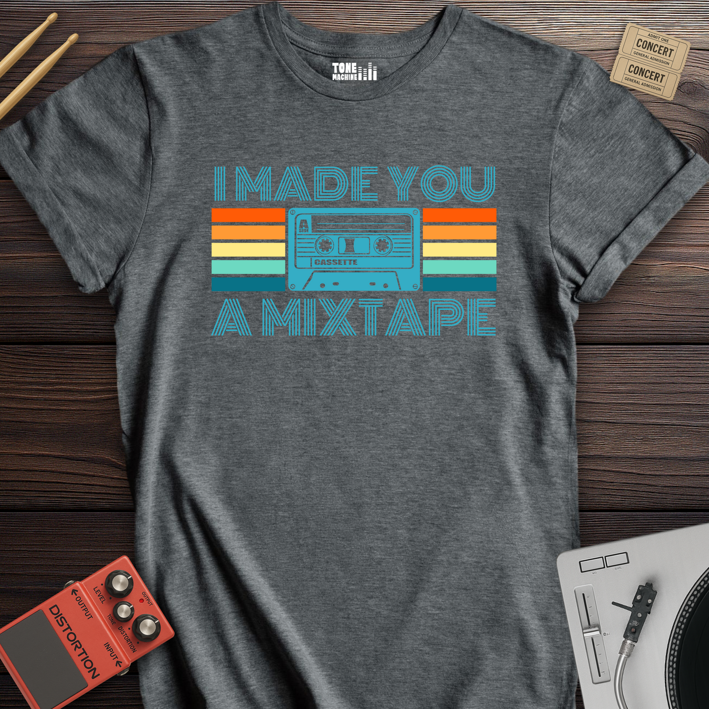 I Made You A Mixtape Retro T-Shirt