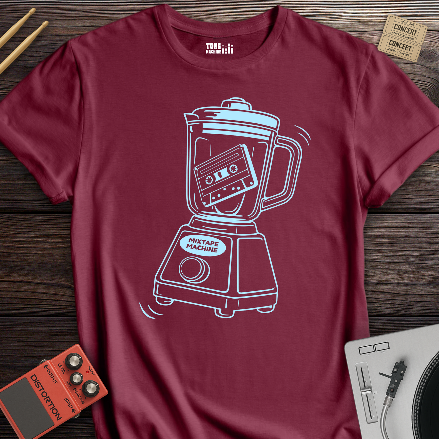 Mixtape Machine Retro T-Shirt