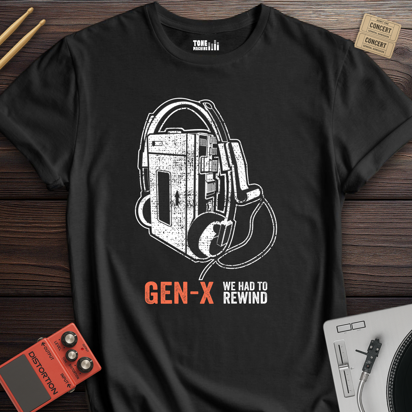 Gen X We Had To Rewind Retro T-Shirt