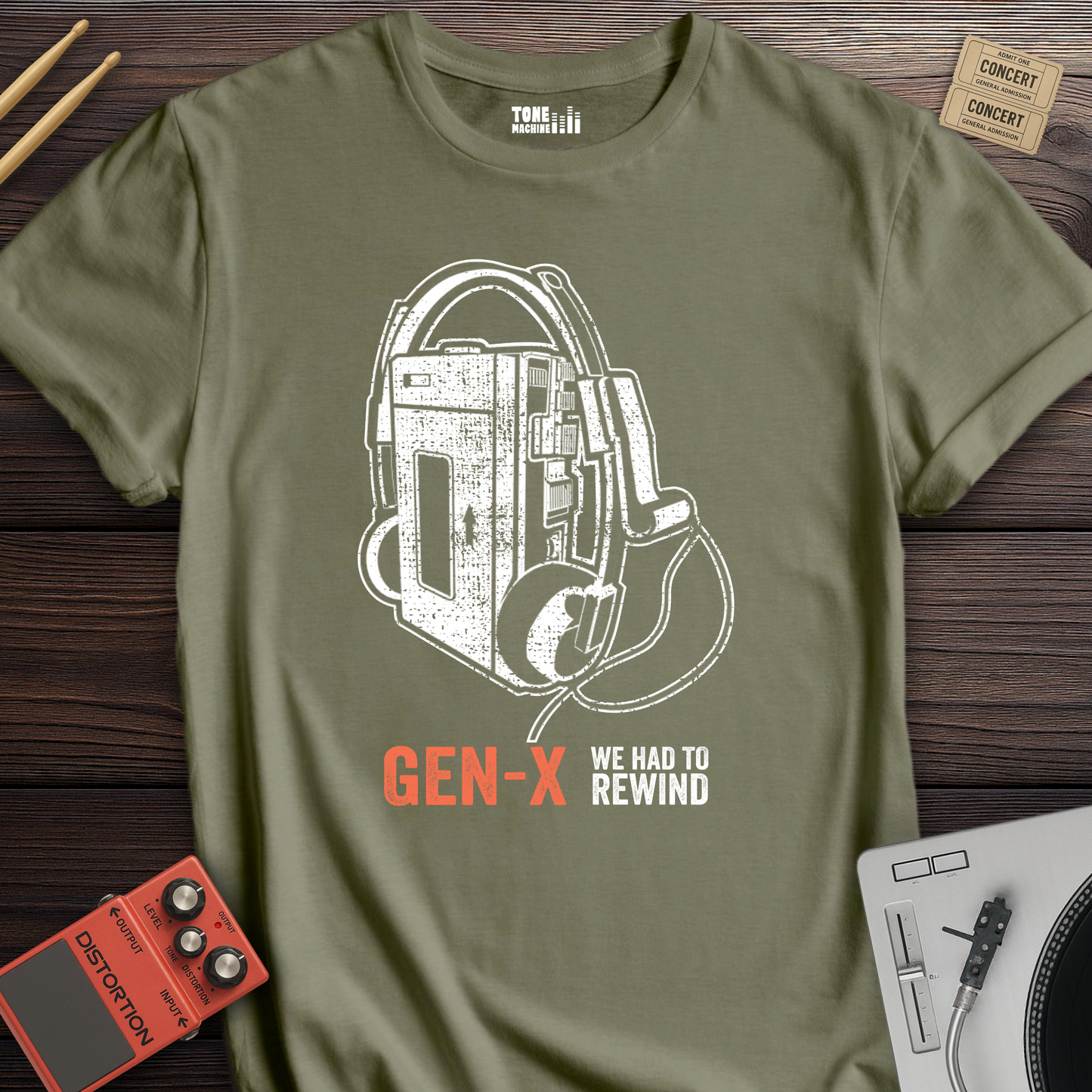 Gen X We Had To Rewind Retro T-Shirt