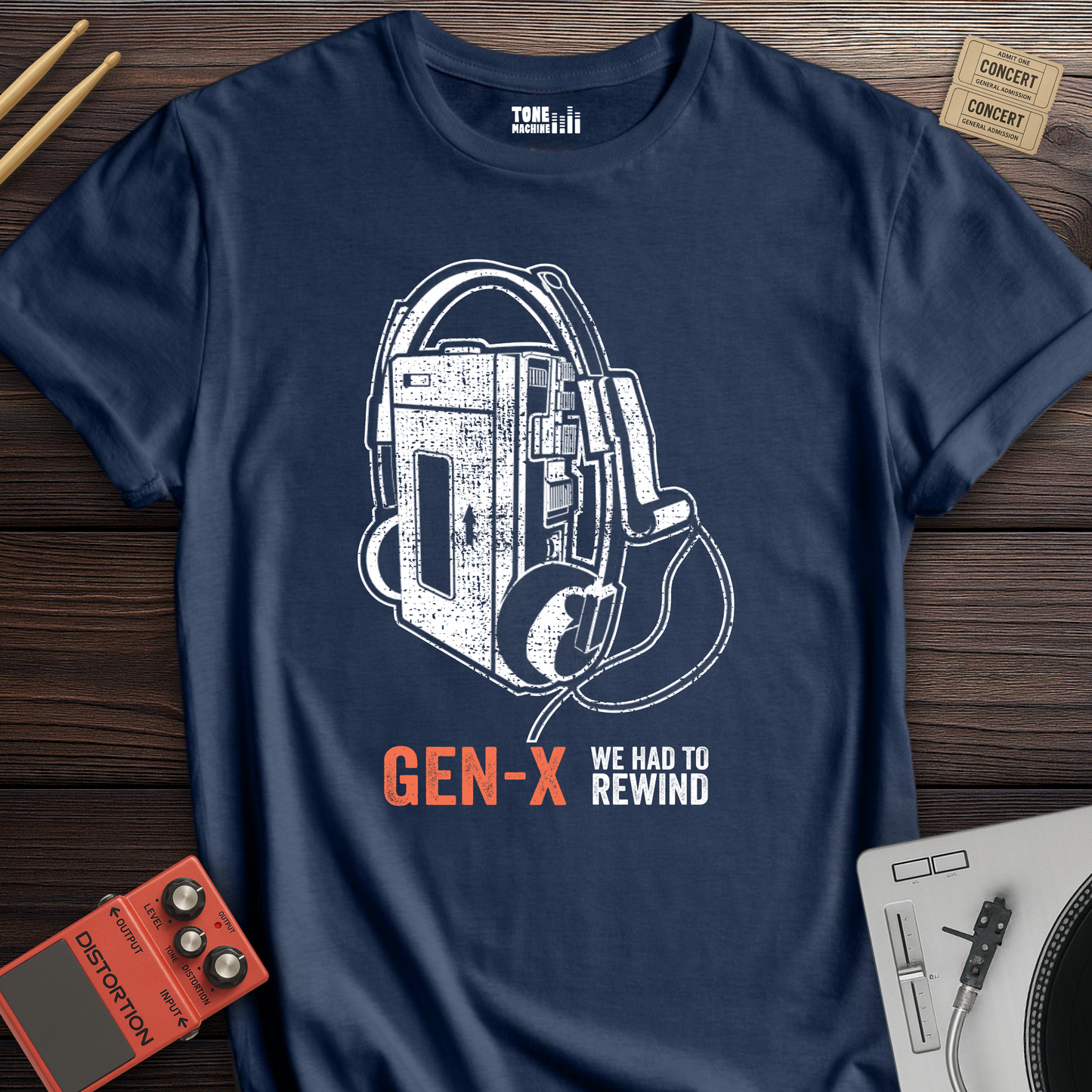 Gen X We Had To Rewind Retro T-Shirt