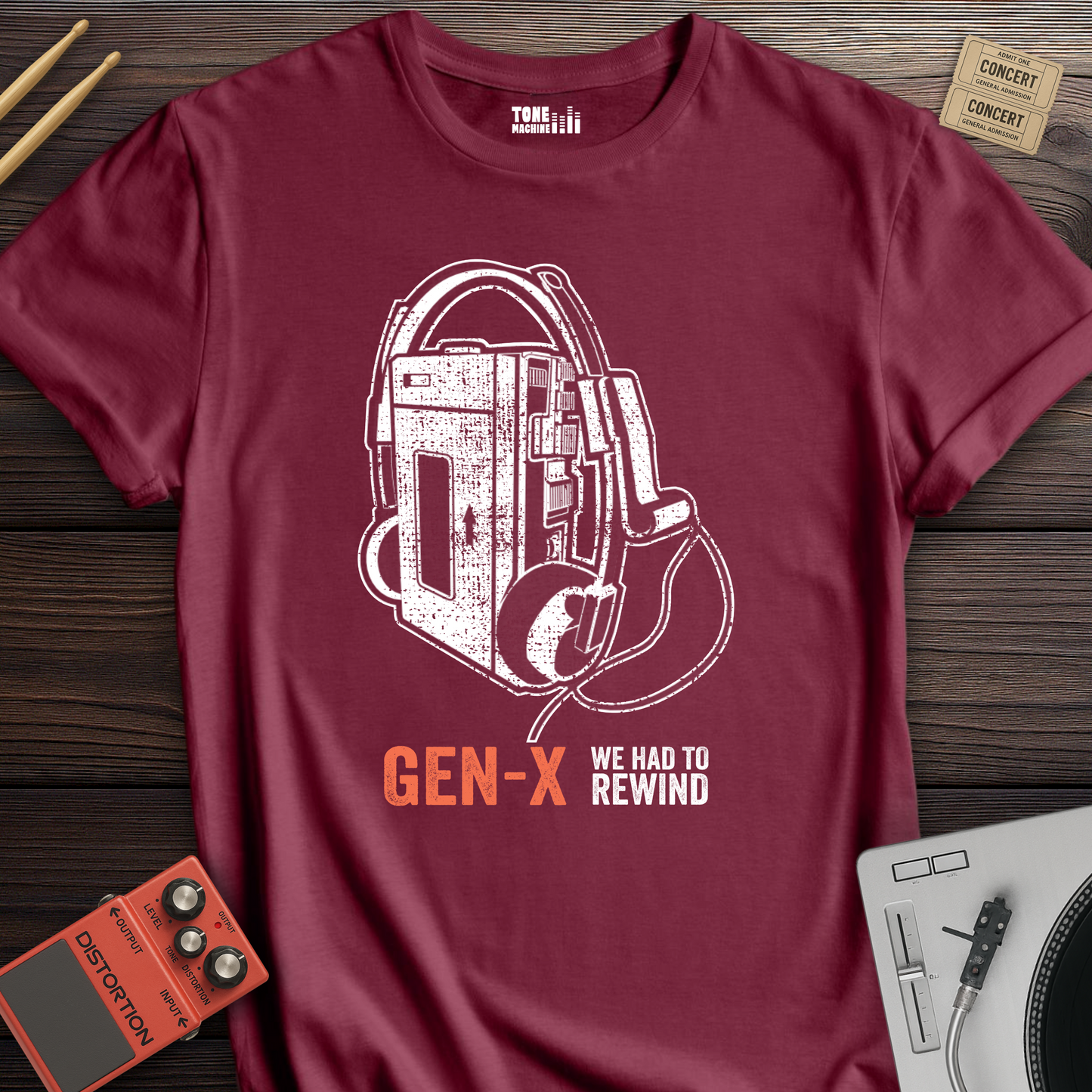 Gen X We Had To Rewind Retro T-Shirt