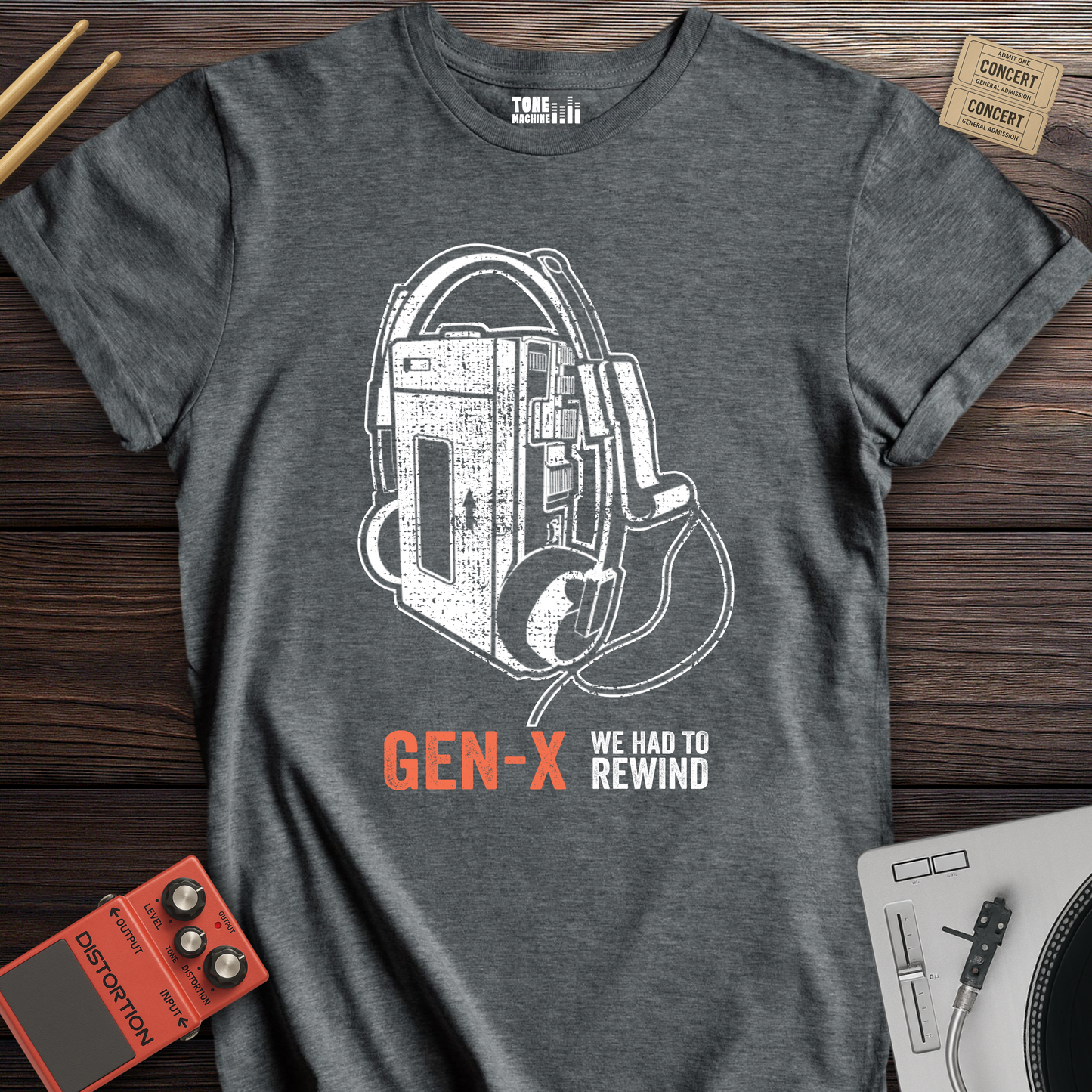 Gen X We Had To Rewind Retro T-Shirt