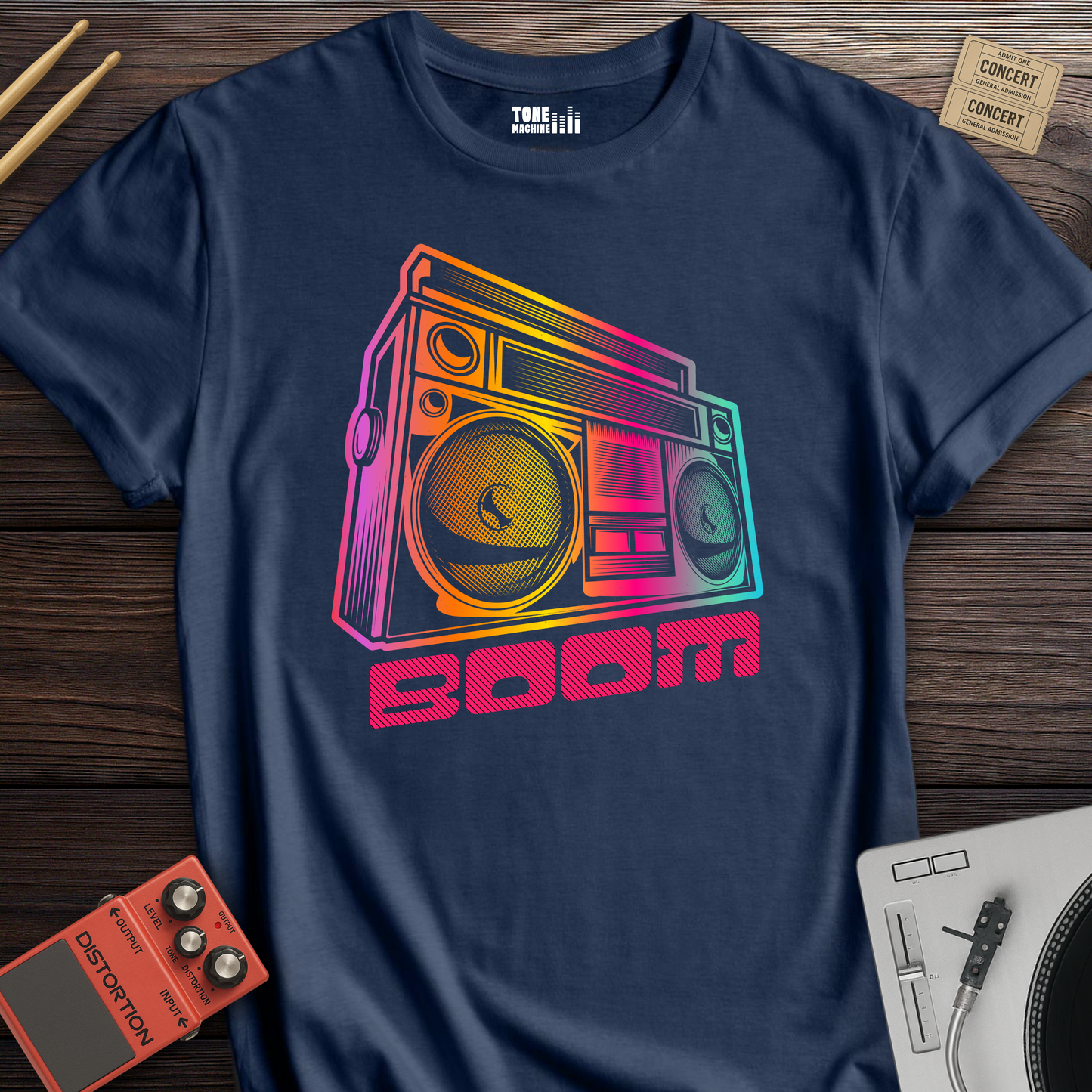 Boombox Retro T-Shirt
